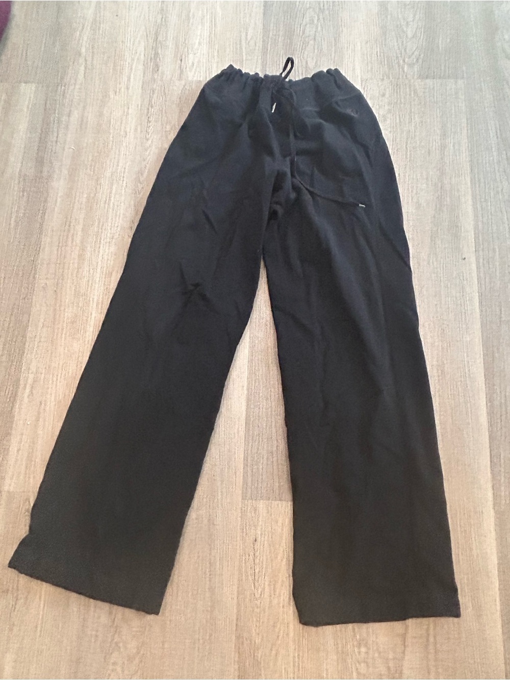 Womens lululemon Black Drawstring Casual Pants